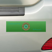 Grüne Sonne Autoaufkleber (Auf Auto)