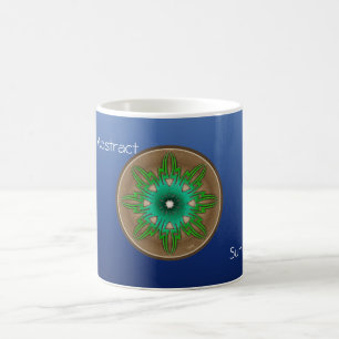 Grüne Sonne Kaffeetasse