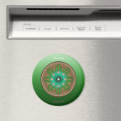 Grüne Sonne Magnet (In Situ (Geschirrspüler))