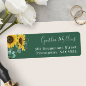 Grüne Sonnenblume Eukalyptus Foliage