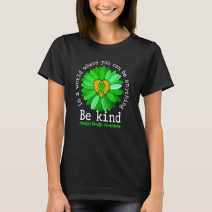 Grüne Sonnenblumen sind ein freundliches Bewusstse T-Shirt