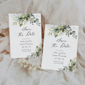 Grüne speichern die Datumskarten Save The Date