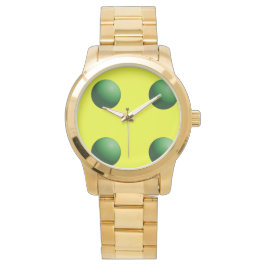 Grüne Sphären eWatch-Uhr Armbanduhr