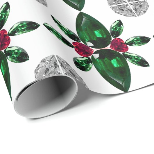 Grüne Spinne Geschenkpapier (Rolleneckpunkt)