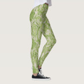 grüne Spitze-Leggings Leggings (Rechts)