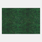 Grüne Spitzentechnologien Geschenkpapier Set (Vorderseite 2)