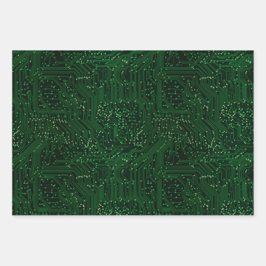 Grüne Spitzentechnologien Geschenkpapier Set (Vorderseite 2)