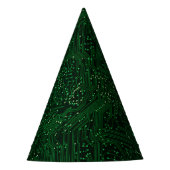 Grüne Spitzentechnologien Partyhütchen (Vorderseite)