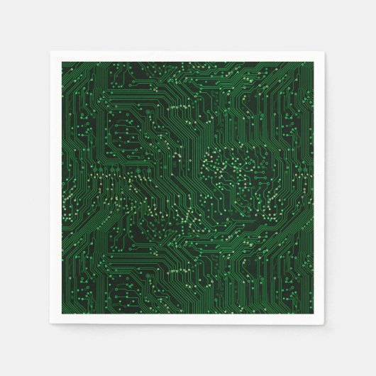 Grüne Spitzentechnologien Serviette (Vorderseite)