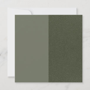 Grüne Split-Speckle-Flat-Note-Karte (Benutzerdefin Mitteilungskarte