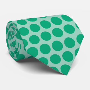 Grüne St. Patrick's Day Polka Dots Geschenkparty M Krawatte