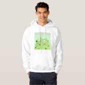 Grüne Stadt Hoodie (Vorne ganz)