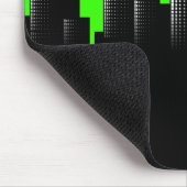 grüne Stadt Mousepad (Ecke)