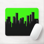 grüne Stadt Mousepad (Mit Mouse)