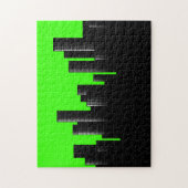 grüne Stadt Puzzle (Vertikal)