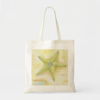 Grüne Starfish-Taschentasche Tragetasche