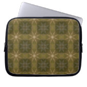 Grüne Stars Laptop-Sieb Laptopschutzhülle (Vorderseite)