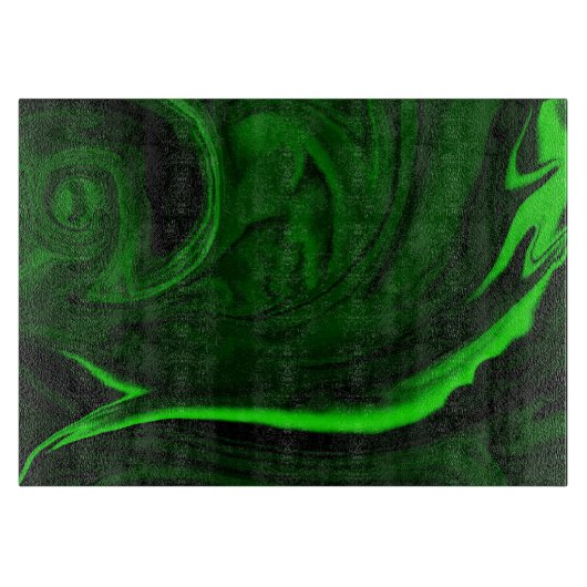 grüne Steinsammlungen des Malachits Schneidebrett (Vorderseite)