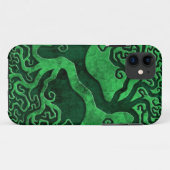 Grüne SteinYin Yang Bäume Case-Mate iPhone Hülle (Rückseite (Horizontal))