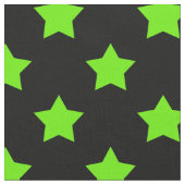 Grüne Sterne Grüne Hintergrund Textil Stoff (Nahaufnahme)