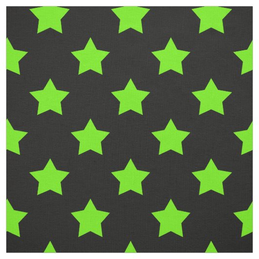 Grüne Sterne Grüne Hintergrund Textil Stoff (Muster)