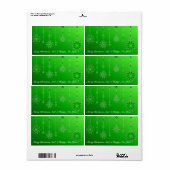 Grüne Sterne - Label (Vorne)