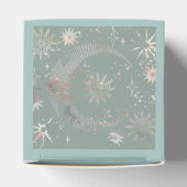 Grüne Sternexplosion Geschenkschachtel (Oben)