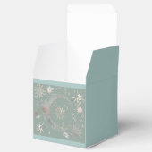 Grüne Sternexplosion Geschenkschachtel (Geöffnet)