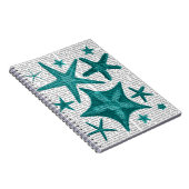 Grüne Sternfischsammlung 2 Notizblock (Rechte Seite)