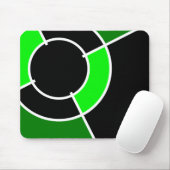 grüne Stierye Mousepad (Mit Mouse)