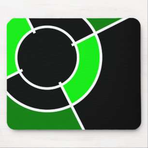 grüne Stierye Mousepad