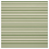 Grüne Streifen aus schwarzem Olive und Beige Stoff (Muster)