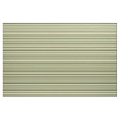 Grüne Streifen aus schwarzem Olive und Beige Stoff (Fat Quarter (45,7 x 55,9 cm))