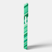 Grüne Streifen Case-Mate iPhone Hülle (Rückseite / Rechts)