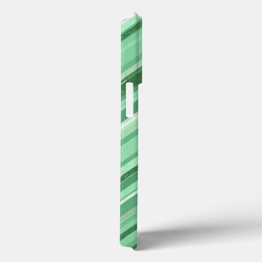 Grüne Streifen Case-Mate iPhone Hülle (Rückseite / Rechts)