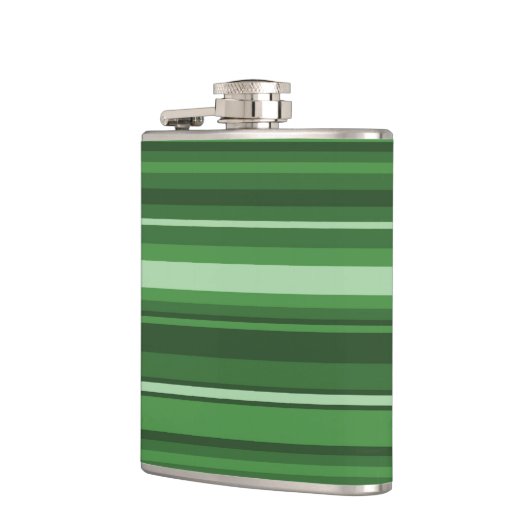 Grüne Streifen Flachmann (Links)