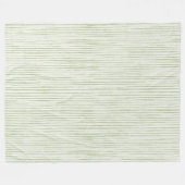 Grüne Streifen Fleecedecke (Vorderseite (Horizontal))