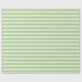 Grüne Streifen Geschenkpapier (Flach)