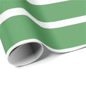 Grüne Streifen Geschenkpapier (Rolleneckpunkt)