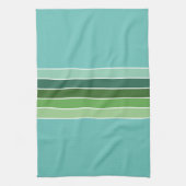 GRÜNE Streifen Geschirrtuch (Vertikal)