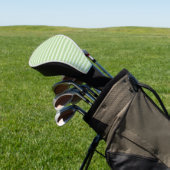 Grüne Streifen Golf Headcover (In SItu)