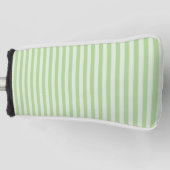 Grüne Streifen Golf Headcover (Vorderseite)