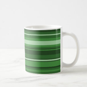 Grüne Streifen Kaffeetasse