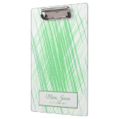 Grüne Streifen Klemmbrett (Links)