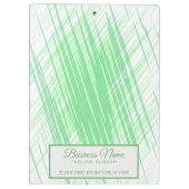 Grüne Streifen Klemmbrett (Rückseite)