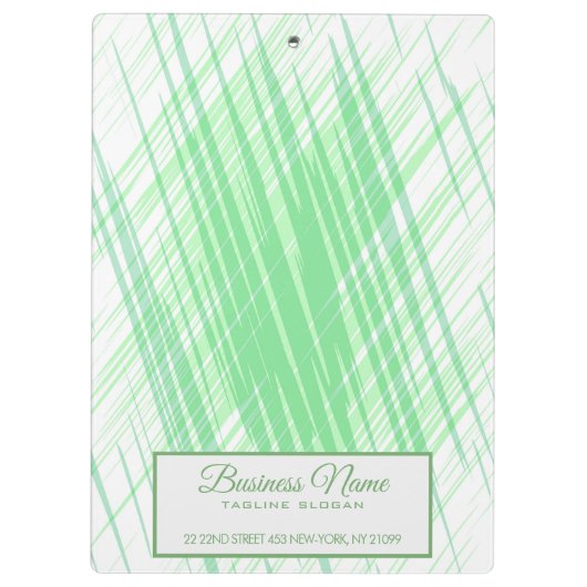 Grüne Streifen Klemmbrett (Rückseite)