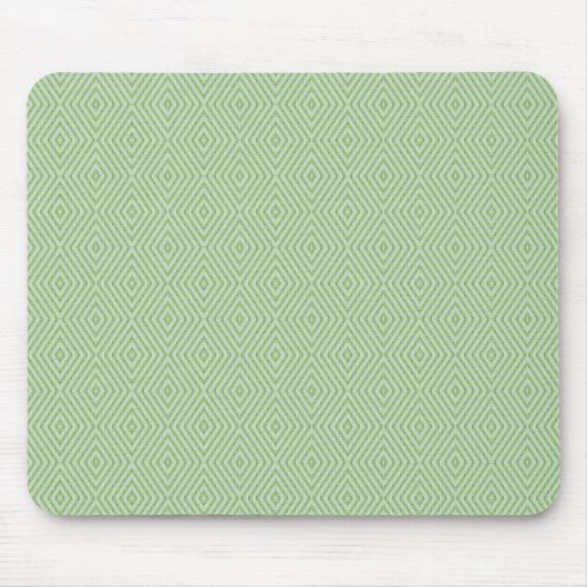 Grüne Streifen-Kürbismuster Mousepad (Vorne)