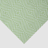 Grüne Streifen-Kürbismuster Seidenpapier (Detail)