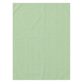 Grüne Streifen-Kürbismuster Tischdecke (Vorderseite)