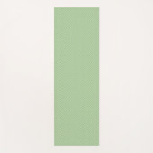 Grüne Streifen-Kürbismuster Yogamatte (Vorderseite)